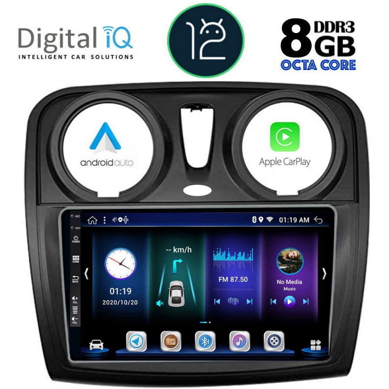 DIGITAL IQ BXD 8112_CPA (9inc) MULTIMEDIA TABLET OEM DACIA DOKKER 2012>