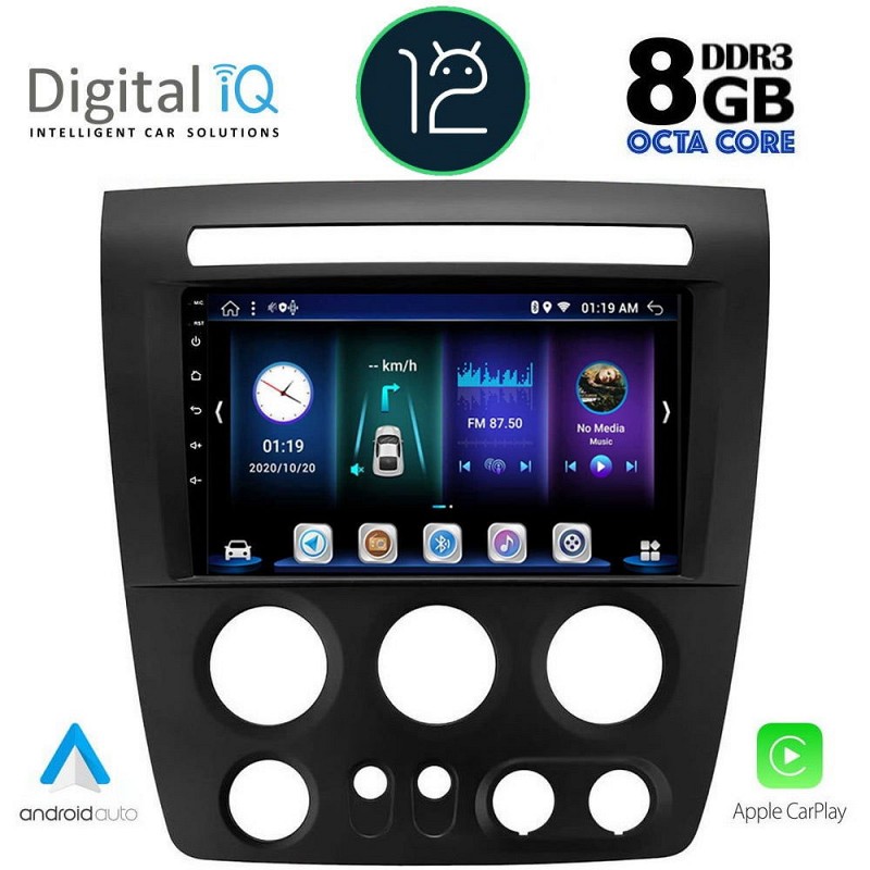 DIGITAL IQ BXD 8218_CPA (9inc) MULTIMEDIA TABLET OEM HUMMER H3 mod. 2005-2009
