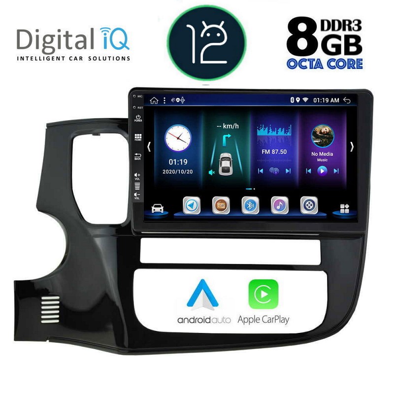 DIGITAL IQ BXD 8443_CPA (9inc) MULTIMEDIA TABLET OEM MITSUBISHI OUTLANDER mod. 2013>