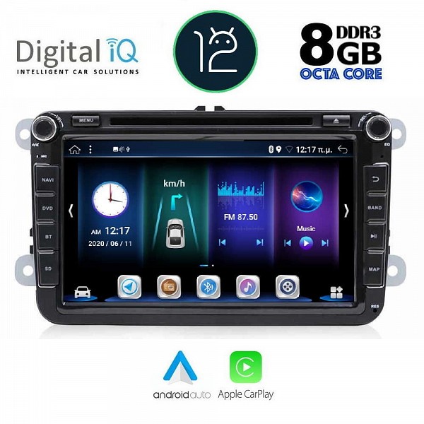 DIGITAL IQ BXE 879_CPA (8" DVD) MULTIMEDIA OEM VW ? SKODA ? SEAT GROUP mod. 2004-2014