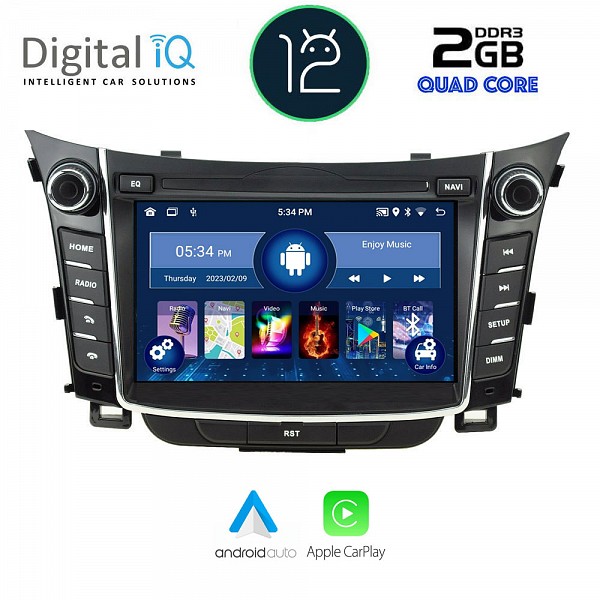 DIGITAL IQ MSD 026_CPA (7" DECK) MULTIMEDIA OEM HYUNDAI i30 mod. 2012-2017