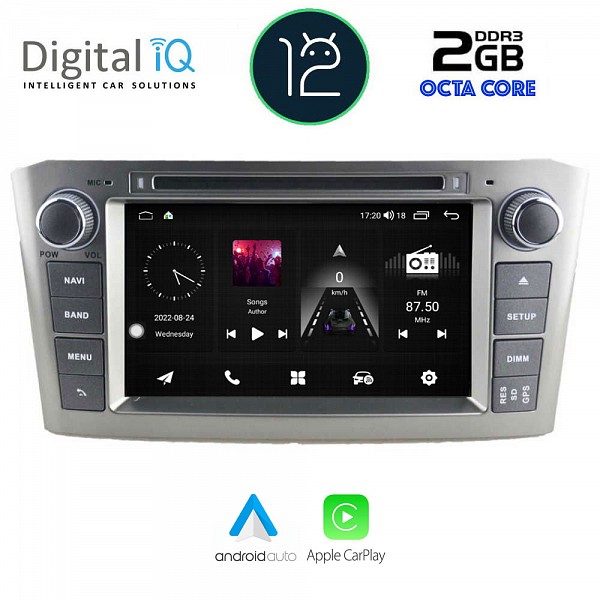 DIGITAL IQ MSF 325_CPA (7? DECK) MULTIMEDIA OEM TOYOTA AVENSIS (T25) mod. 2003-2008