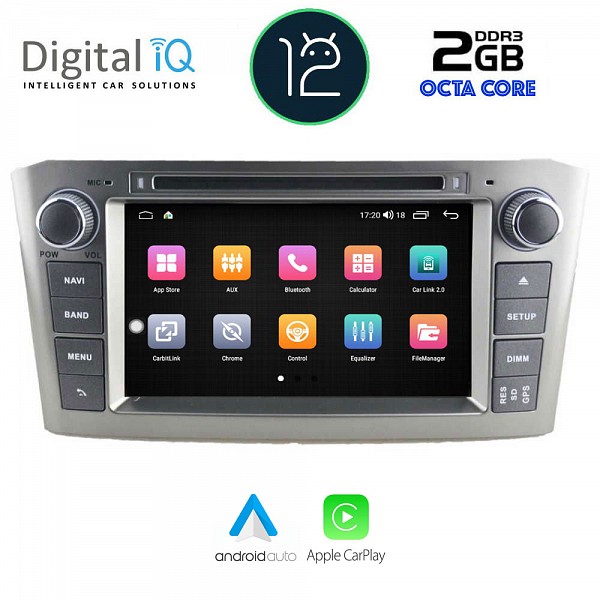 DIGITAL IQ MSF 325_CPA (7? DECK) MULTIMEDIA OEM TOYOTA AVENSIS (T25) mod. 2003-2008