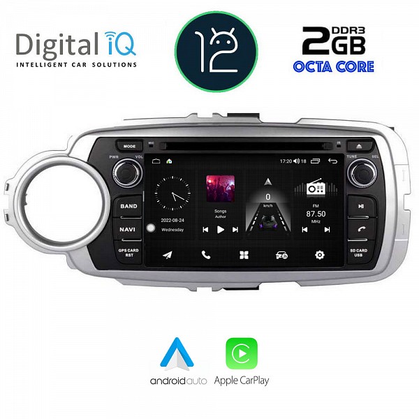 DIGITAL IQ MSF 330_CPA (7? DECK) MULTIMEDIA OEM TOYOTA YARIS mod. 2011-2020