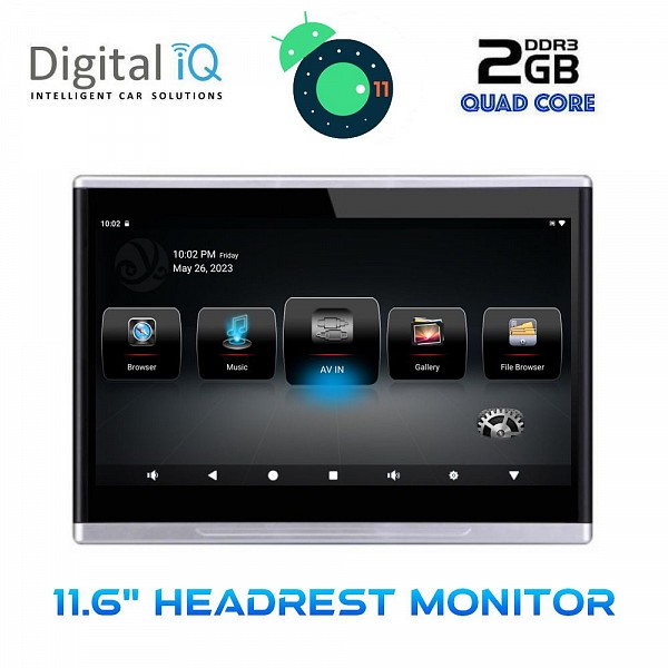 DIGITAL IQ AN1160_HR 11.6? HEADREST MONITOR