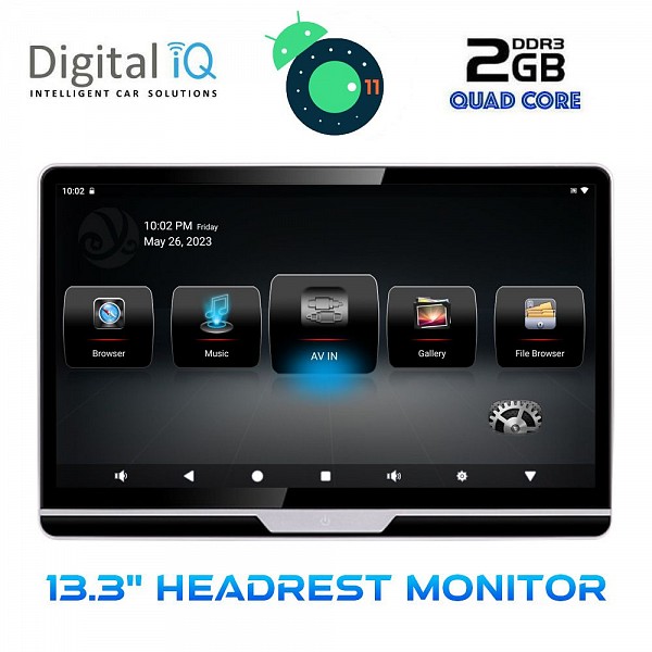 DIGITAL IQ AN1330_HR 13.3? HEADREST MONITOR
