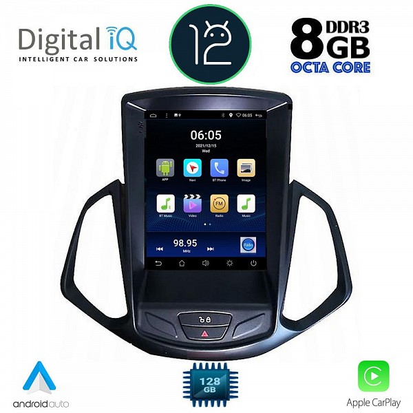 DIGITAL IQ BXD 8966_CPA TESLA STYLE OEM FORD ECOSPORT mod. 2012-2018