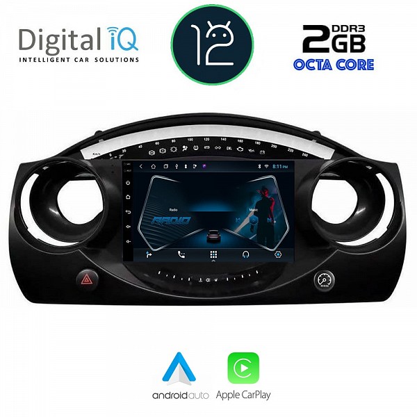 DIGITAL IQ RTC 5063_CPA (9inc) MULTIMEDIA TABLET OEM MINI COOPER (R50-R52-R53) mod. 2000-2006