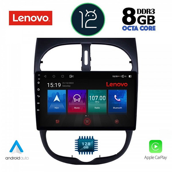 Digital iQ LENOVO SSW 10506_CPA (9inc) MULTIMEDIA TABLET OEM PEUGEOT 206 mod. 1998-2006