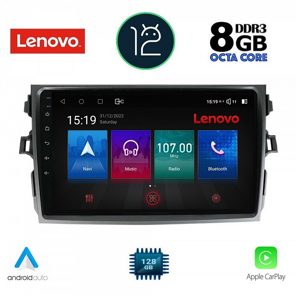 Digital iQ LENOVO SSW 10713_CPA (9inc) MULTIMEDIA TABLET OEM TOYOTA COROLLA 4D mod. 2006-2012