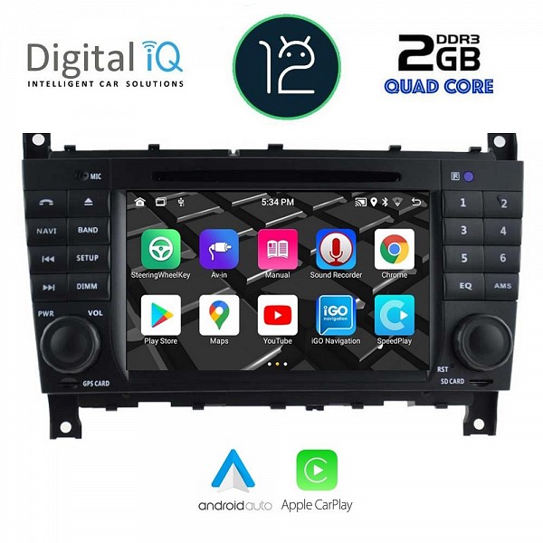DIGITAL IQ MSD 093_CPA (7 DECK) MULTIMEDIA OEM MERCEDES C (W203) mod. 2004-2008