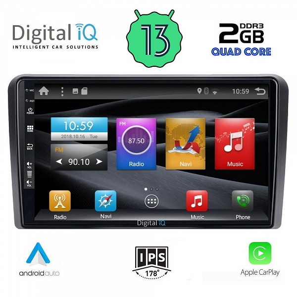 DIGITAL IQ BXH 2221_CPA (9inc) MULTIMEDIA TABLET OEM HUYNDAI H1 mod. 2007>