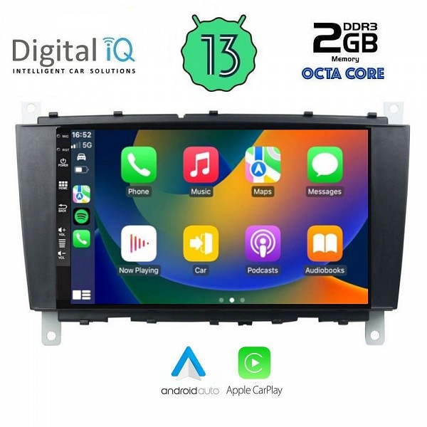 DIGITAL IQ BXE 5403_CPA (8inc) TABLET OEM MERCEDES C - CLK (W203-209) mod. 2004-2008
