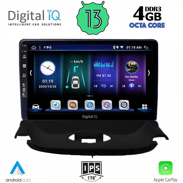 DIGITAL IQ BXD 6505_CPA (9inc) MULTIMEDIA TABLET OEM PEUGEOT 206 mod. 1998-2006
