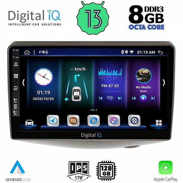 DIGITAL IQ BXD 8735_CPA (9inc) MULTIMEDIA TABLET OEM TOYOTA YARISmod. 1999-2006