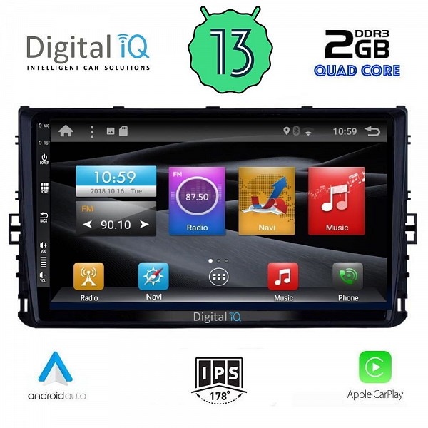 DIGITAL IQ BXH 2758_CPA (9inc) TABLET OEM VW POLO - TROC - TCROSS mod. 2017>