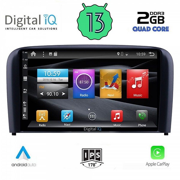 DIGITAL IQ BXH 2786_CPA (9inc) TABLET OEM VOLVO S80 mod. 1998-2006