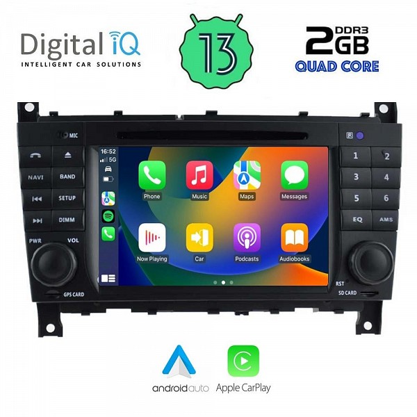 DIGITAL IQ MSD 093_CPA (7 DECK) MULTIMEDIA OEM MERCEDES C (W203) mod. 2004-2008