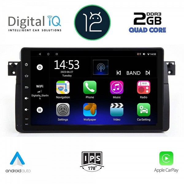 DIGITAL IQ RSB 2042_CPA (9inc) MULTIMEDIA TABLET OEM BMW E46 mod. 1998-2005