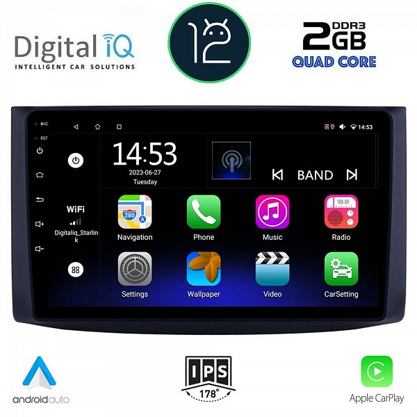 DIGITAL IQ RSB 2072_CPA (9inc) MULTIMEDIA TABLET OEM CHEVROLET AVEO mod. 2006-2010