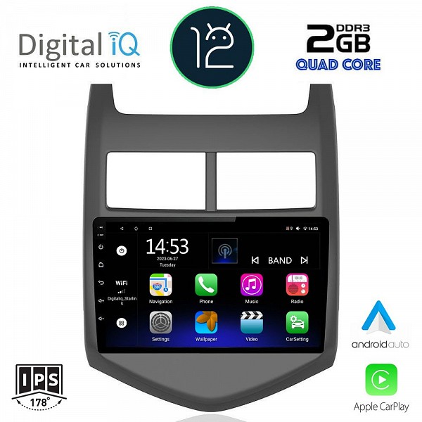DIGITAL IQ RSB 2074_CPA (9inc) MULTIMEDIA TABLET OEM CHEVROLET AVEO mod. 2011-2014