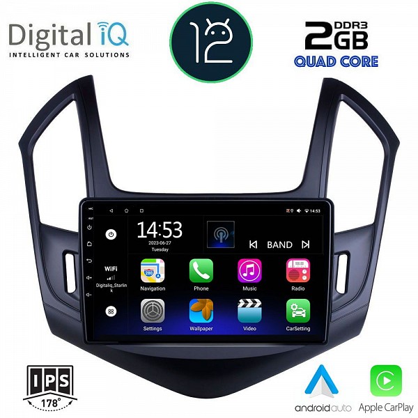 DIGITAL IQ RSB 2077_CPA (9inc) MULTIMEDIA TABLET OEM CHEVROLET CRUZE mod. 2013-2015