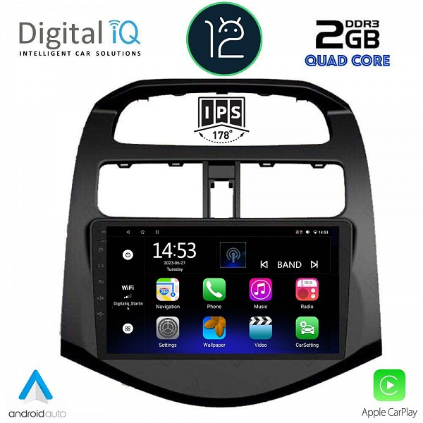 DIGITAL IQ RSB 2078_CPA (9inc) MULTIMEDIA TABLET OEM CHEVROLET SPARK mod. 2009-2015