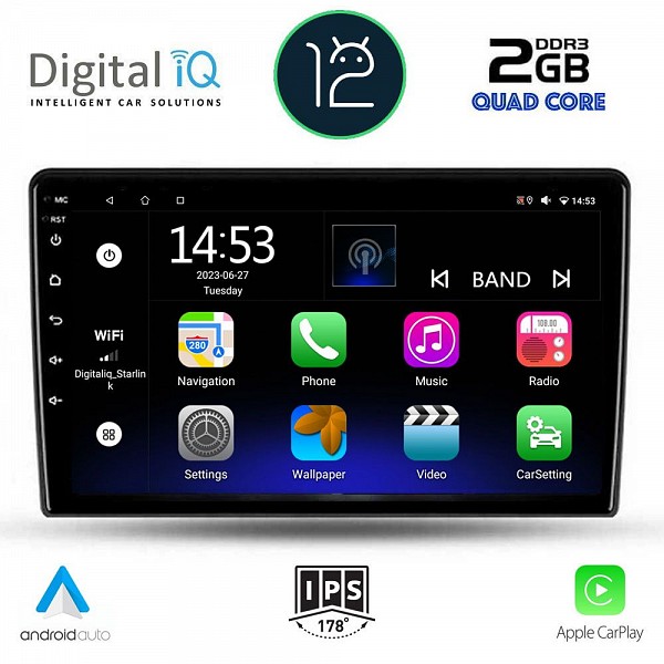 DIGITAL IQ RSB 2102_CPA (9inc) MULTIMEDIA TABLET OEM DACIA DUSTER mod. 2012-2019