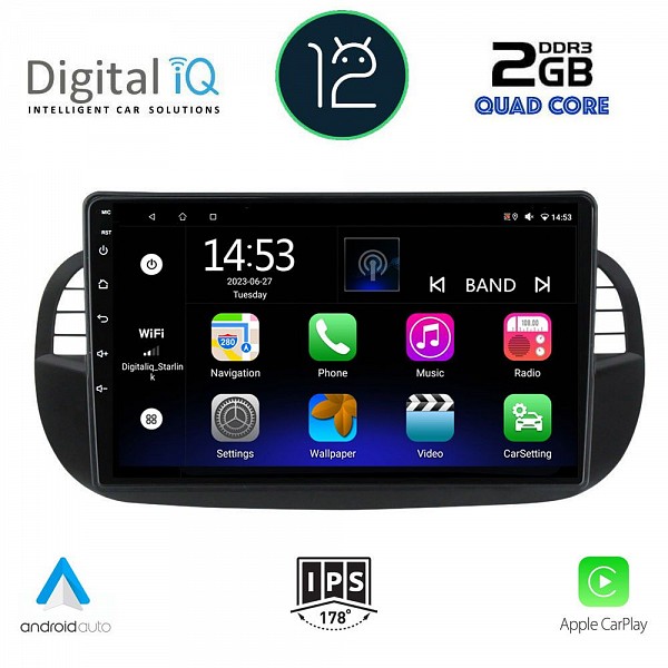 DIGITAL IQ RSB 2130_CPA (9inc) MULTIMEDIA TABLET OEM FIAT 500 mod. 2007-2015