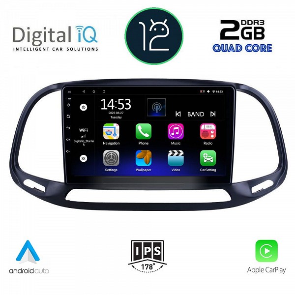 DIGITAL IQ RSB 2138_CPA (9inc) MULTEMDIA MULTIMEDIA TABLET OEM FIAT DOBLO ? OPEL COMBO mod. 2015-2018