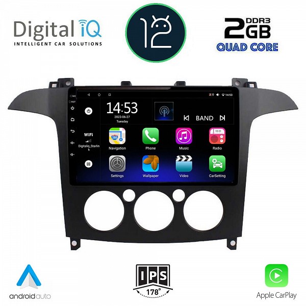 DIGITAL IQ RSB 2175_CPA A/C (9inc) MULTIMEDIA TABLET OEM FORD SMAX mod. 2006-2014