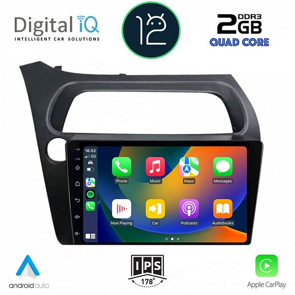 DIGITAL IQ RSB 2189_CPA (9inc) MULTIMEDIA TABLET OEM HONDA CIVIC 3D-5D mod. 2006-2012