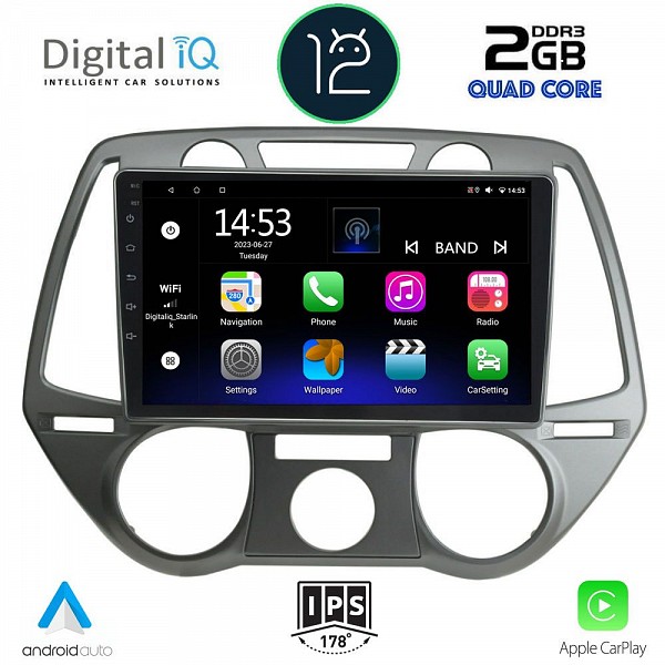 DIGITAL IQ RSB 2228_CPA A/C (9inc) MULTIMEDIA TABLET OEM HYUNDAI i20 mod. 2008-2012