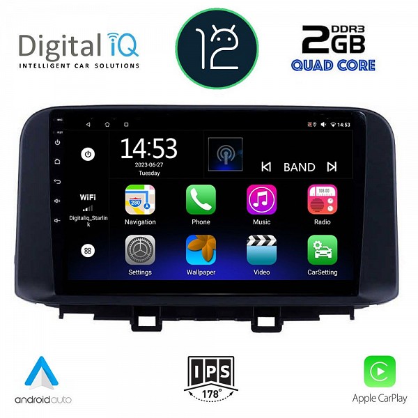 DIGITAL IQ RSB 2237_CPA (10inc) MULTIMEDIA TABLET OEM HYUNDAI KONA mod. 2017>
