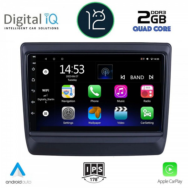 DIGITAL IQ RSB 2256_CPA (9inc) MULTIMEDIA TABLET OEM ISUZU DMAX mod. 2020>