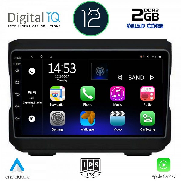 DIGITAL IQ RSB 2272_GPS (10inc) MULTIMEDIA TABLET OEM JEEP  mod. 2007-2014  - DODGE mod. 2007>