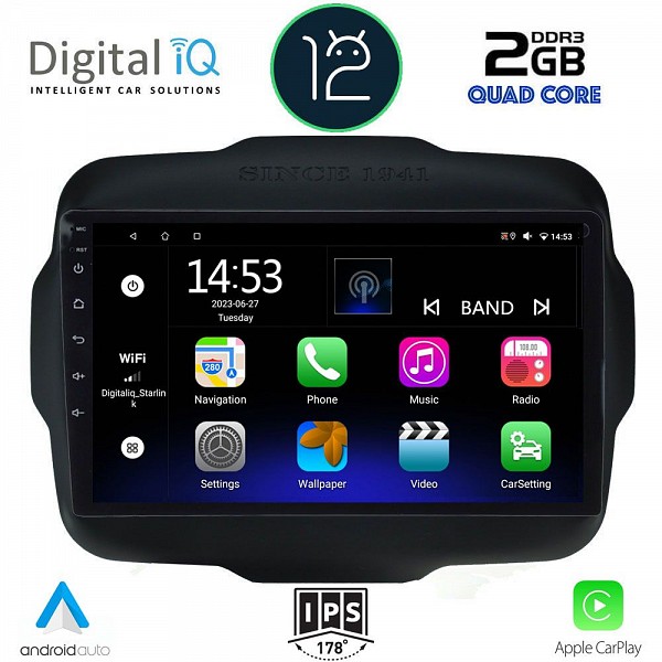 DIGITAL IQ RSB 2290_CPA (9inc) MULTIMEDIA TABLET OEM JEEP RENEGADE  mod. 2014>