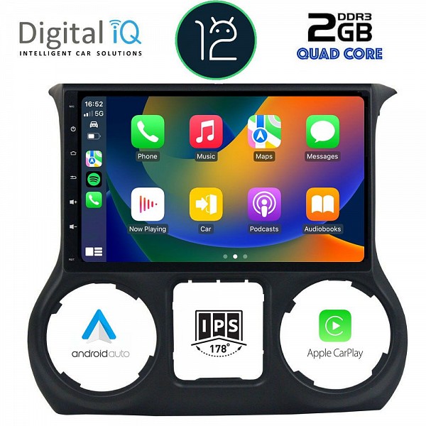 DIGITAL IQ RSB 2295_CPA (10inc) MULTIMEDIA TABLET OEM JEEP WRANGLER  mod. 2011-2017