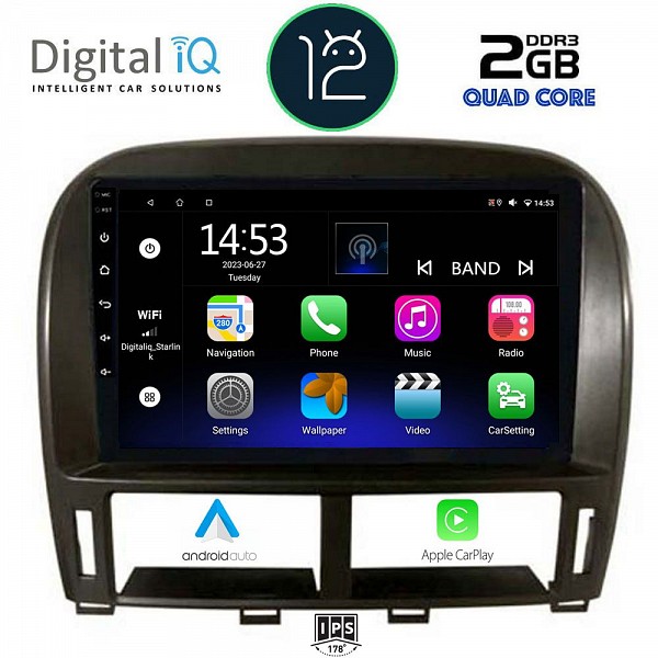 DIGITAL IQ RSB 2343_CPA (9inc) MULTIMEDIA TABLET OEM LEXUS LS 430 ? XF 430 mod. 2000-2006