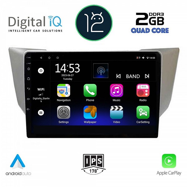 DIGITAL IQ RSB 2345_CPA (9inc) MULTIMEDIA TABLET OEM LEXUS RX 300 ? 400 mod. 2003-2008