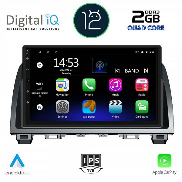 DIGITAL IQ RSB 2378_CPA (9inc) MULTIMEDIA TABLET OEM MAZDA 6 mod. 2012-2017