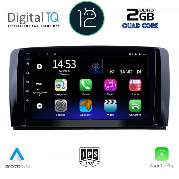 DIGITAL IQ RSB 2422_CPA (9inc) MULTIMEDIA TABLET OEM MERCEDES R (W251) mod. 2006-2015
