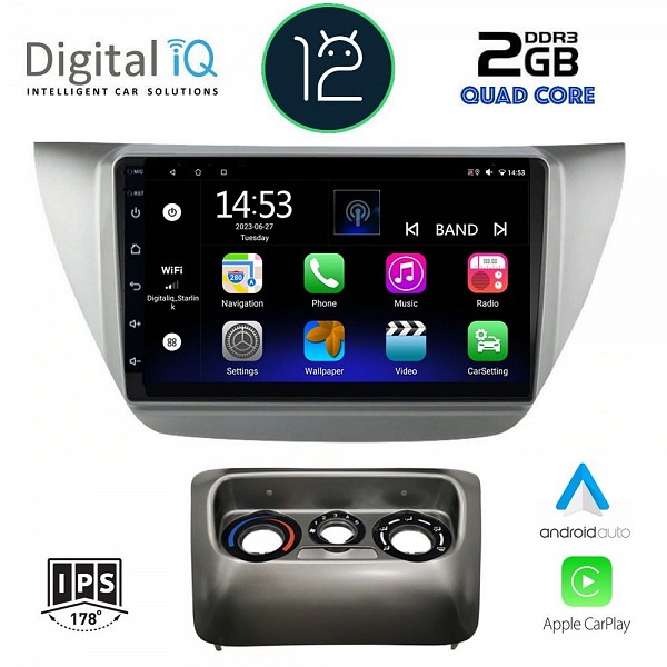 DIGITAL IQ RSB 2433_CPA (9inc) MULTIMEDIA TABLET OEM MITSUBISHI LANCER mod. 2000-2007
