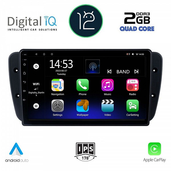 DIGITAL IQ RSB 2571_CPA (9inc) MULTIMEDIA TABLET OEM SEAT IBIZA mod. 2008-2015