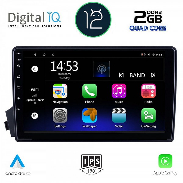 DIGITAL IQ RSB 2650_CPA (9inc) MULTIMEDIA TABLET OEM SSANGYANG ACTYON - KYRON mod. 2006-2015