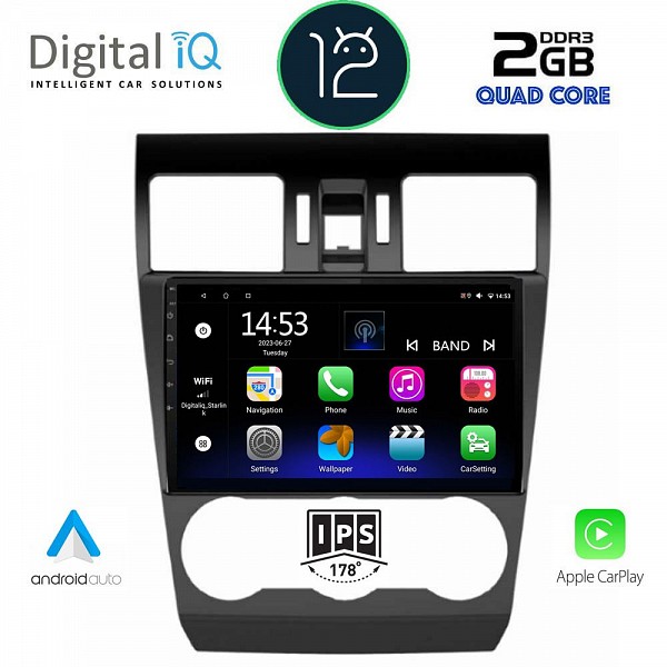 DIGITAL IQ RSB 2663_CPA (9inc) MULTIMEDIA TABLET OEM SUBARU FORESTER - IMPREZA - XV mod. 2013-2019