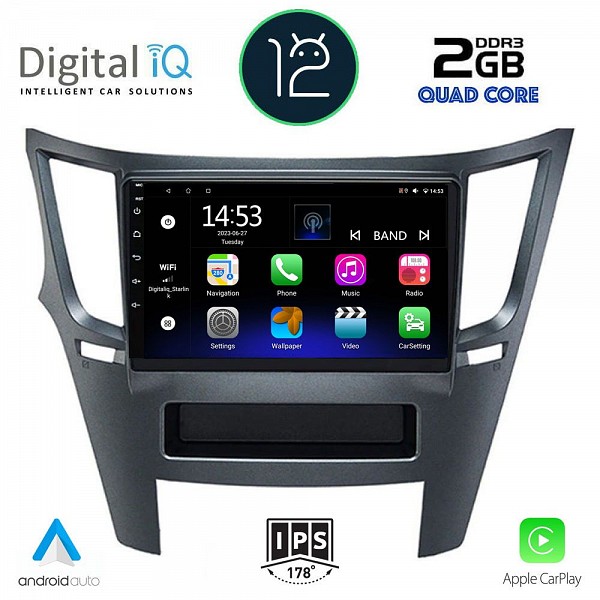DIGITAL IQ RSB 2667_CPA (9inc) MULTIMEDIA TABLET OEM SUBARU LEGACY ? OUTBACK mod. 2009>