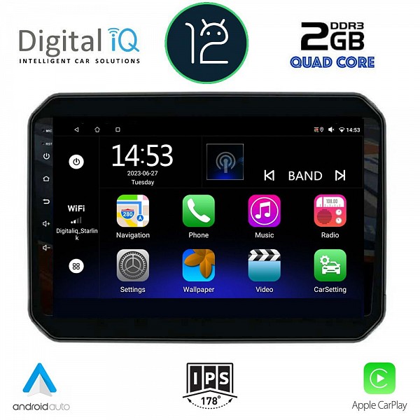 DIGITAL IQ RSB 2676_CPA (9inc) MULTIMEDIA TABLET OEM SUZUKI IGNIS mod. 2016>