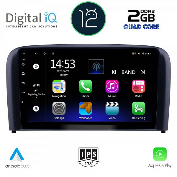 DIGITAL IQ RSB 2786_CPA (9inc) MULTIMEDIA TABLET OEM VOLVO S80 mod. 1998-2006