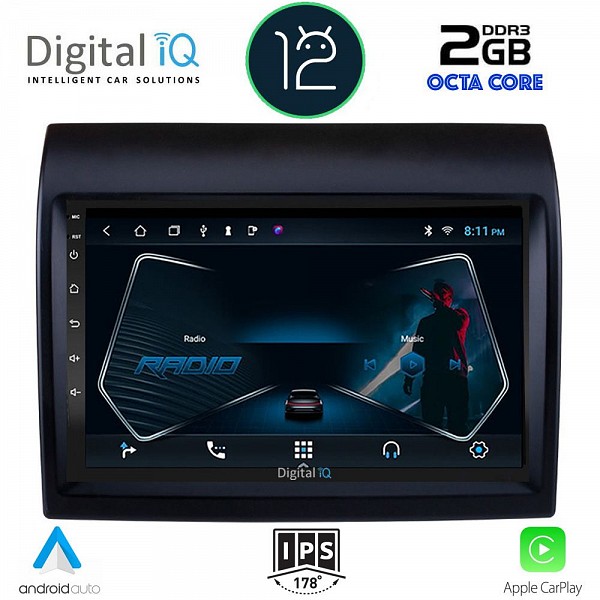 DIGITAL IQ RTC 5141_CPA (9inc) MULTIMEDIA TABLET OEM FIAT DUCATO ? CITROEN JUMPER ? PEUGEOT BOXER mod. 2006-2021